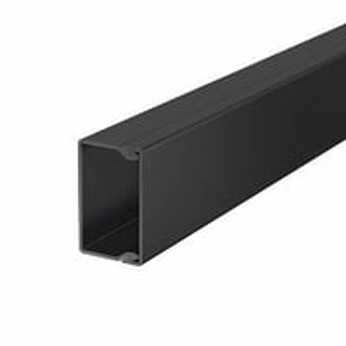 OBO Kabelkanal WDK - Kanalbund med lg, 25 x 40 mm, sort - 2 meter