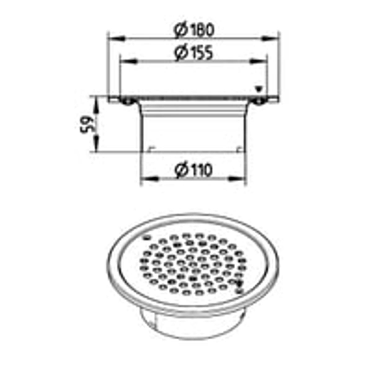 Overdel Circle, 180mm - Blcher