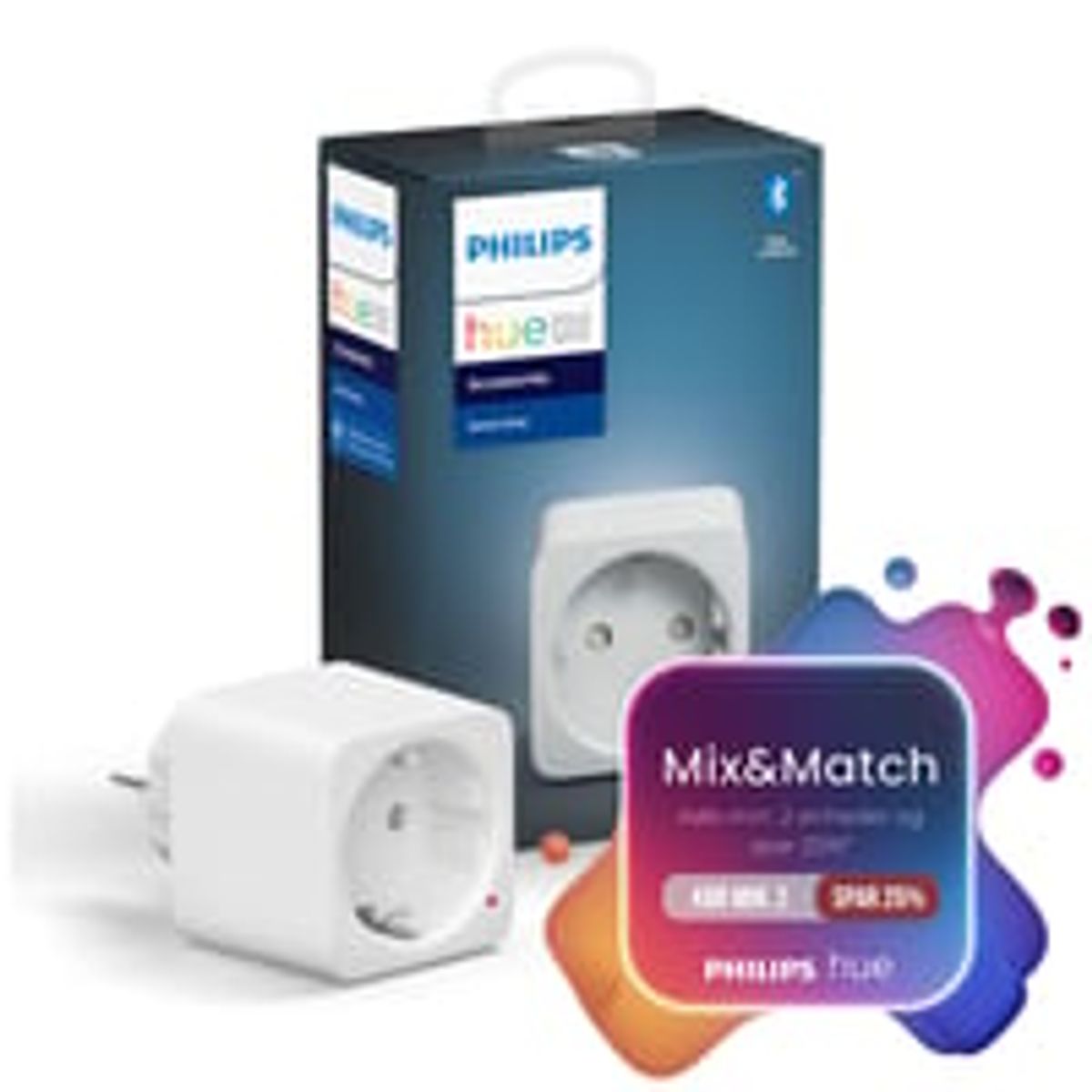 Philips Hue stikkontakt / Smart Plug, hvid