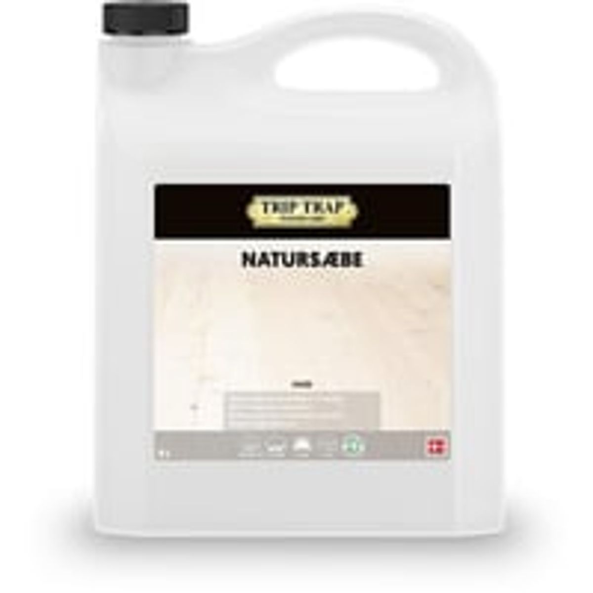 Natursbe, 5L, hvid