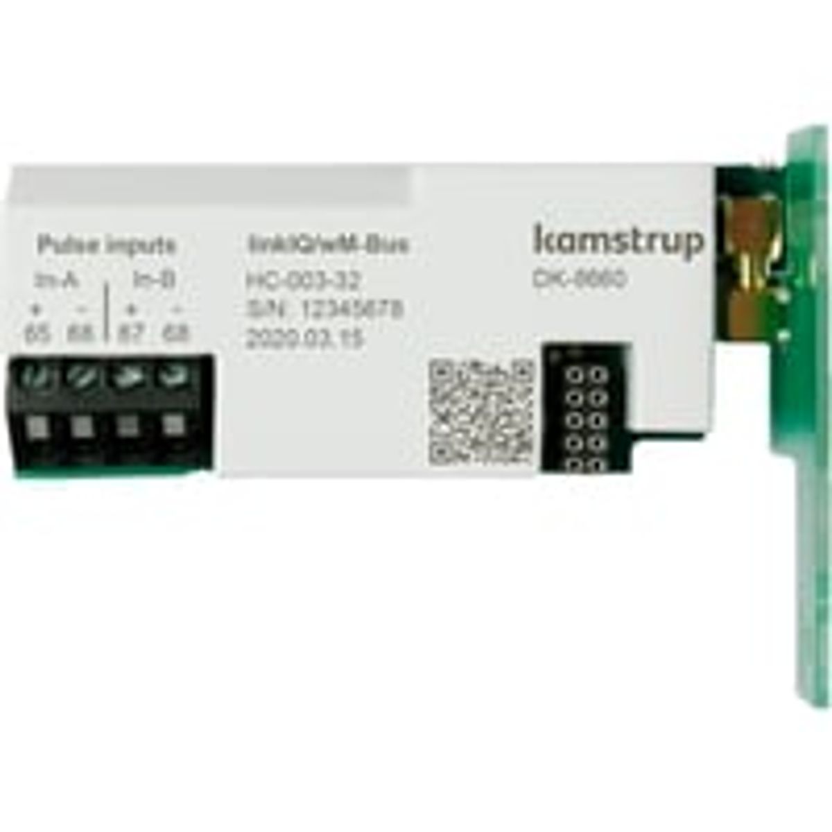 LinkIQ / WM-Bus, input (IN-A, IN-B), EU - Kamstrup