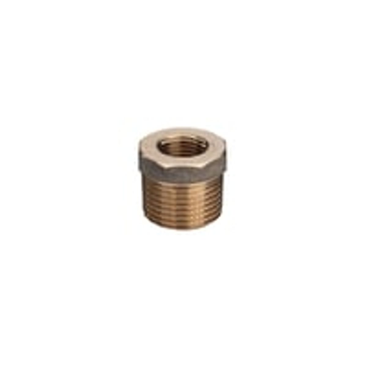 Viega Nippelmuffe, 1/2" x 1/4", Rdgods Silicium Bronze