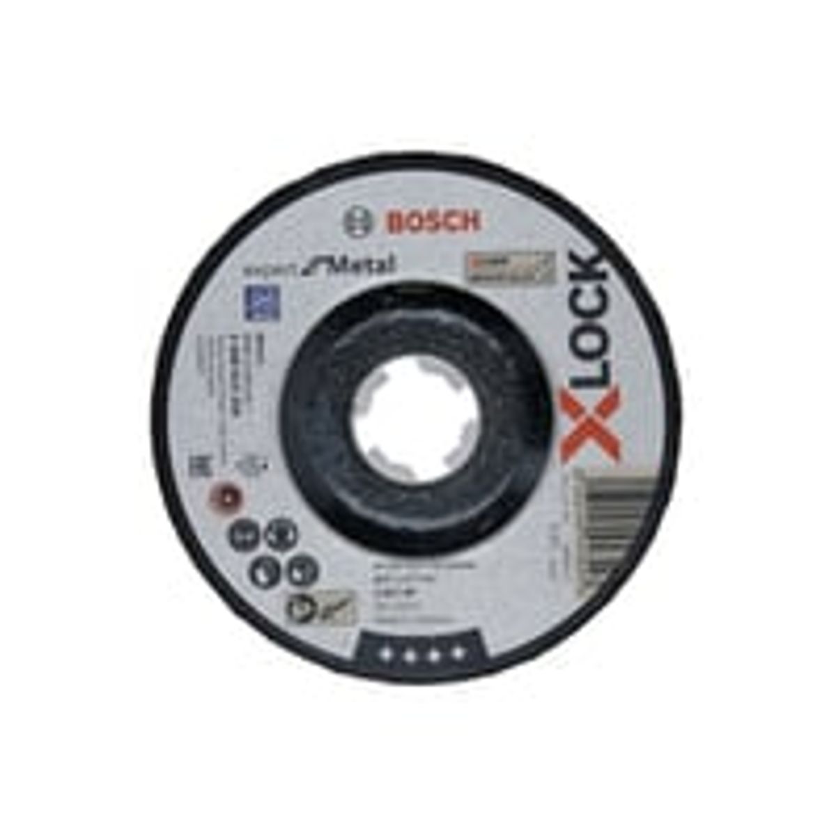 Bosch skrubskive X-Lock EFM, 125x22,2x6mm