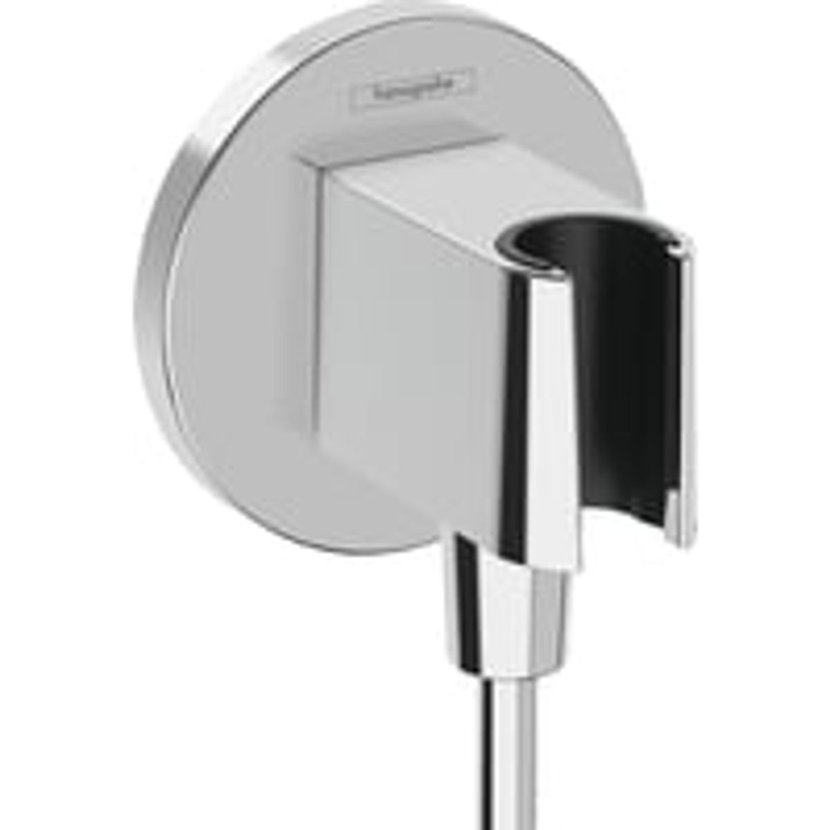 Hansgrohe FixFit S slangeudtag med bruserholder, krom