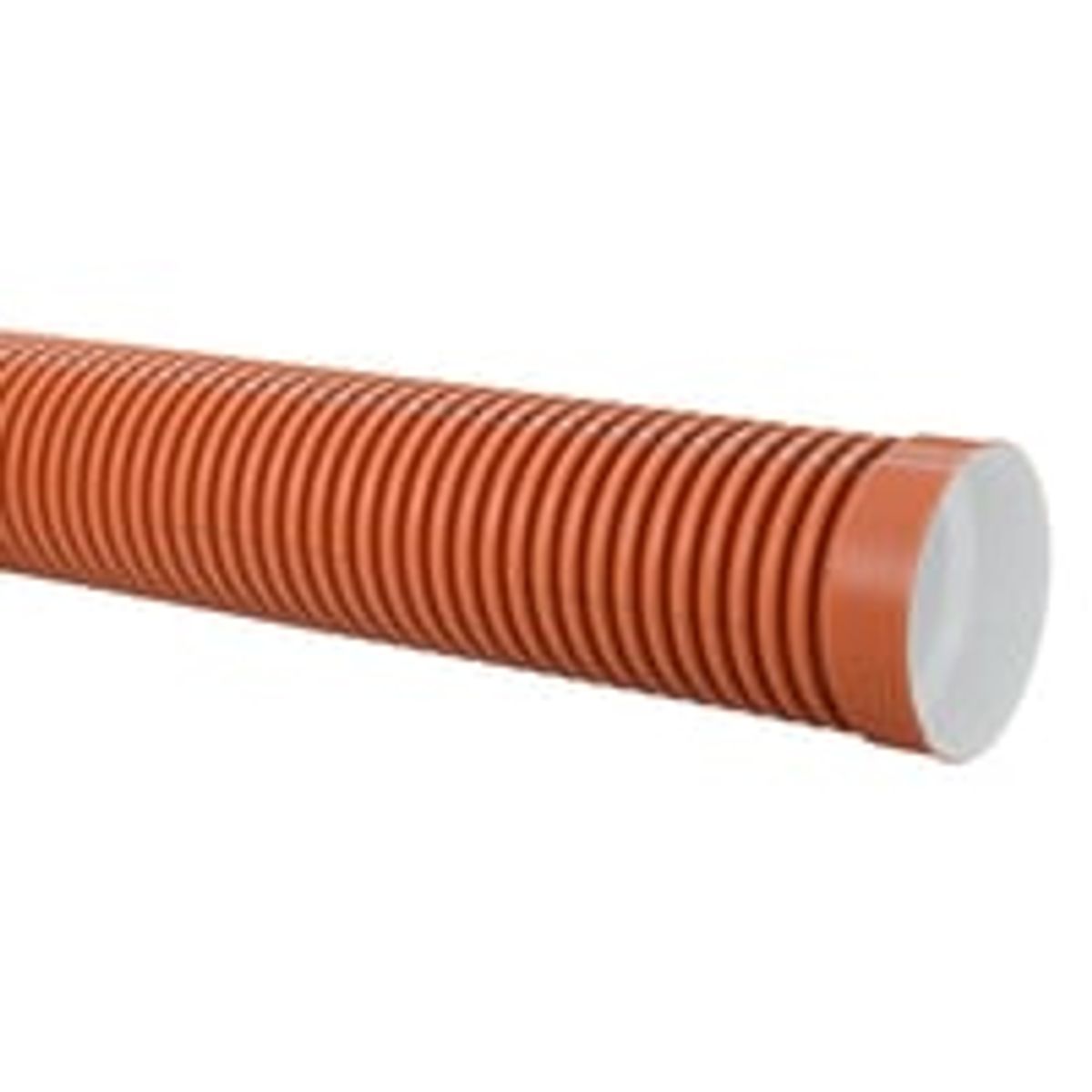 Uponor Ultra Double Kloakrr, 315 mm, SN8, 3 m med muffe, PP