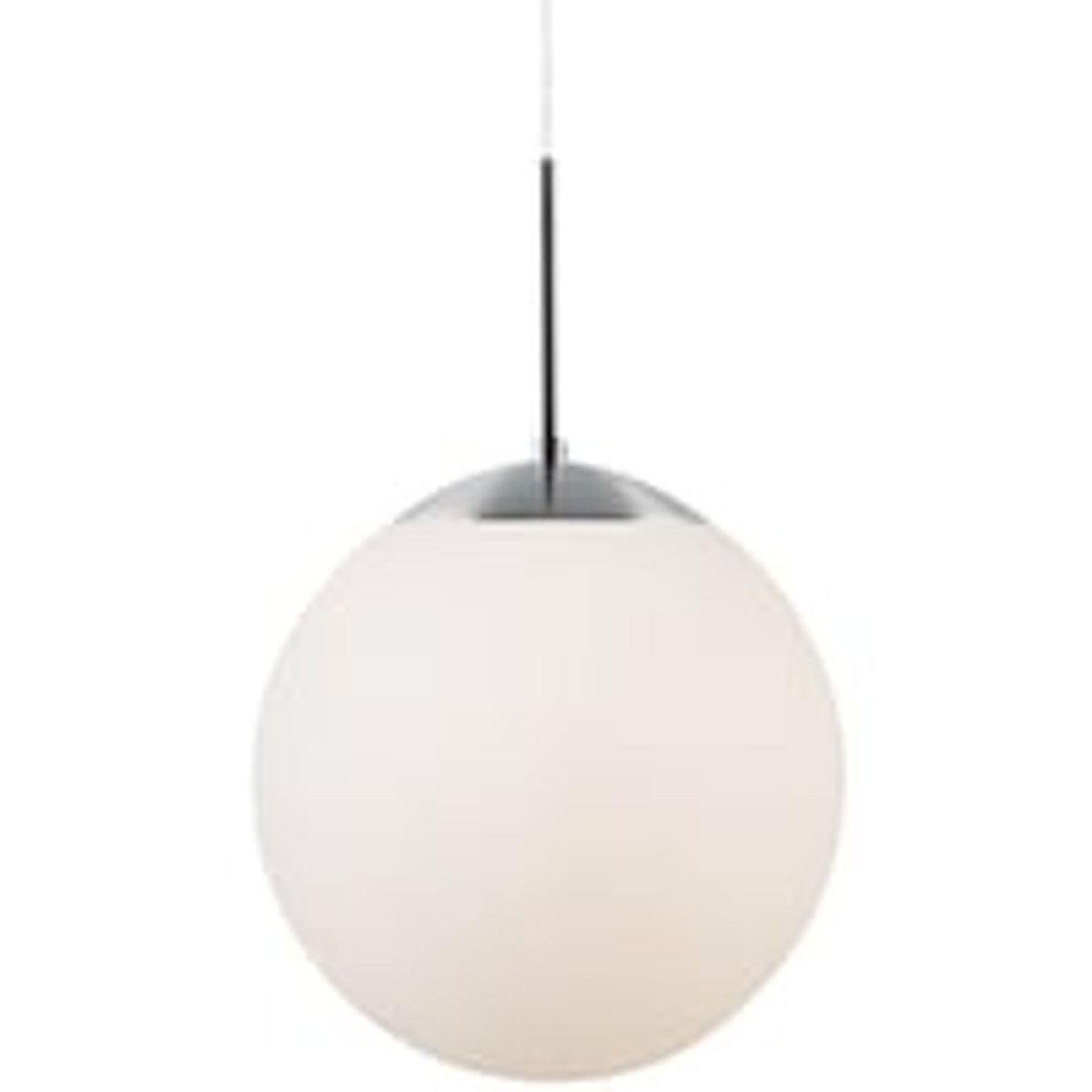 Cafe pendel, glaskuppel, E27, opal hvid, 30 cm, 44 cm hj - Nordlux