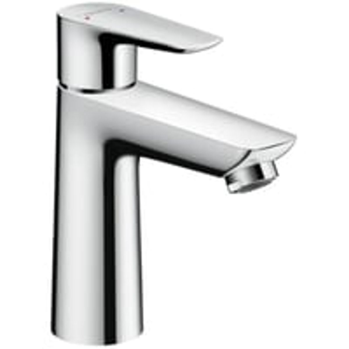 Hansgrohe Talis E 110 hndvaskarmatur, 1-greb, push-open bundventil, krom