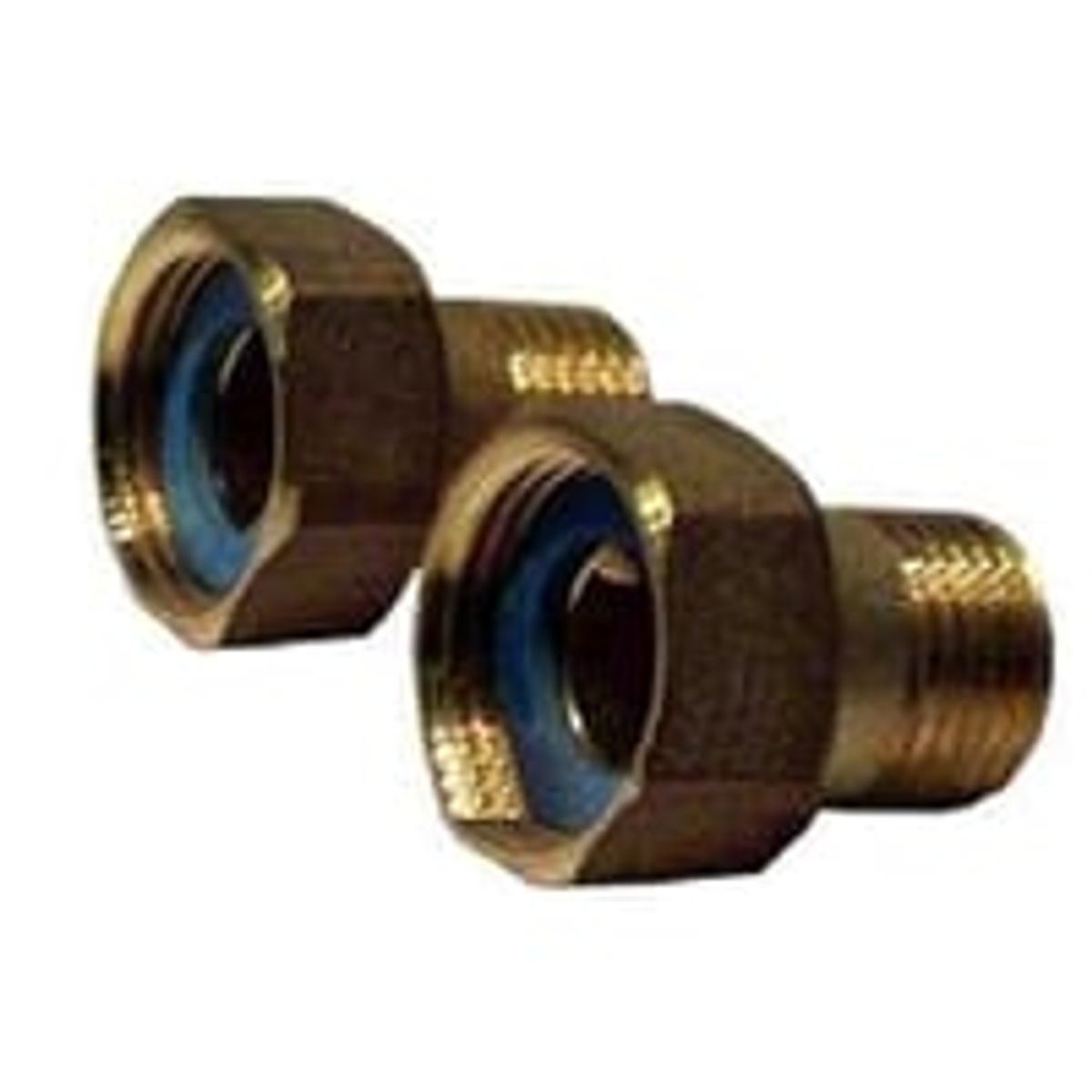 Gevindnippel st til AVP, 1/2", med 3/4" omlber