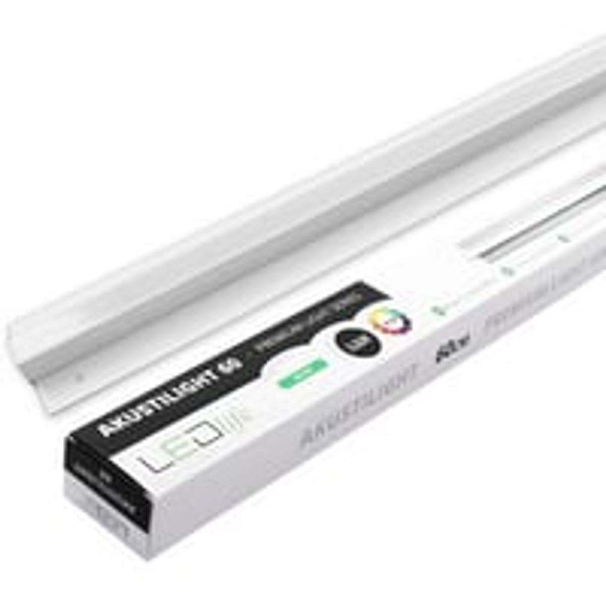 LED Troldtekt Skinne 60 cm - 19W, planforsnket, 24V 4000K - Akustilight