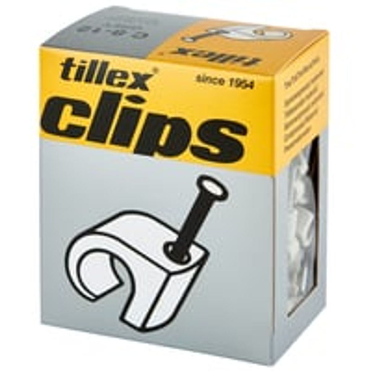 Clips 8-12/30 mm gr (100)