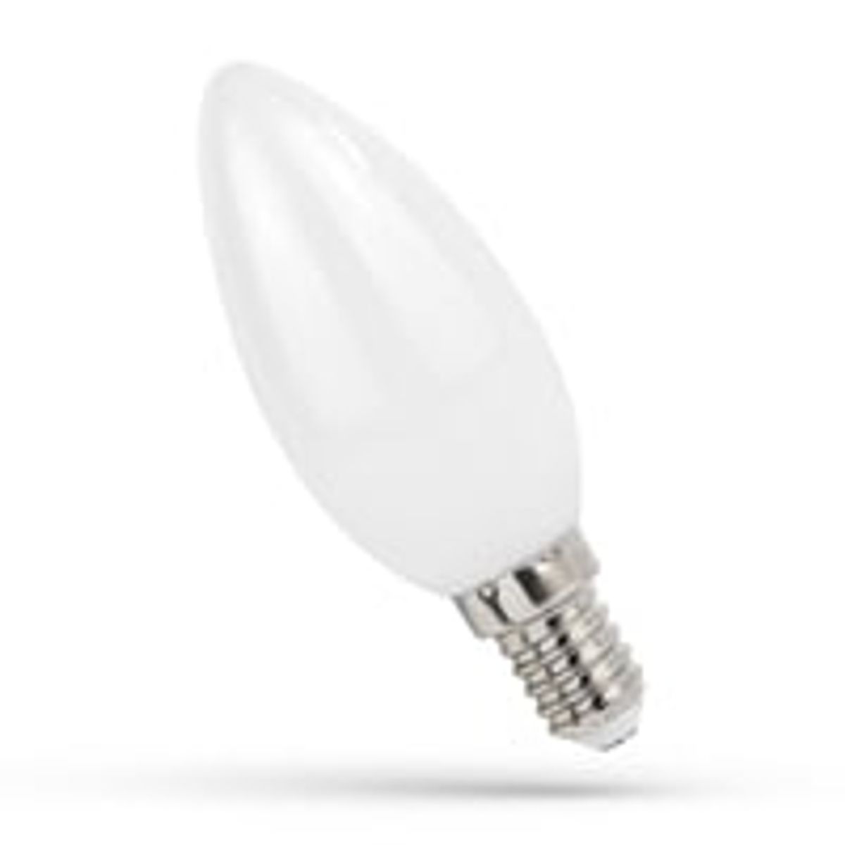 LED kertepre C35, 1W, kultrd, matteret glas, E14, 230V, 100lm, RA80