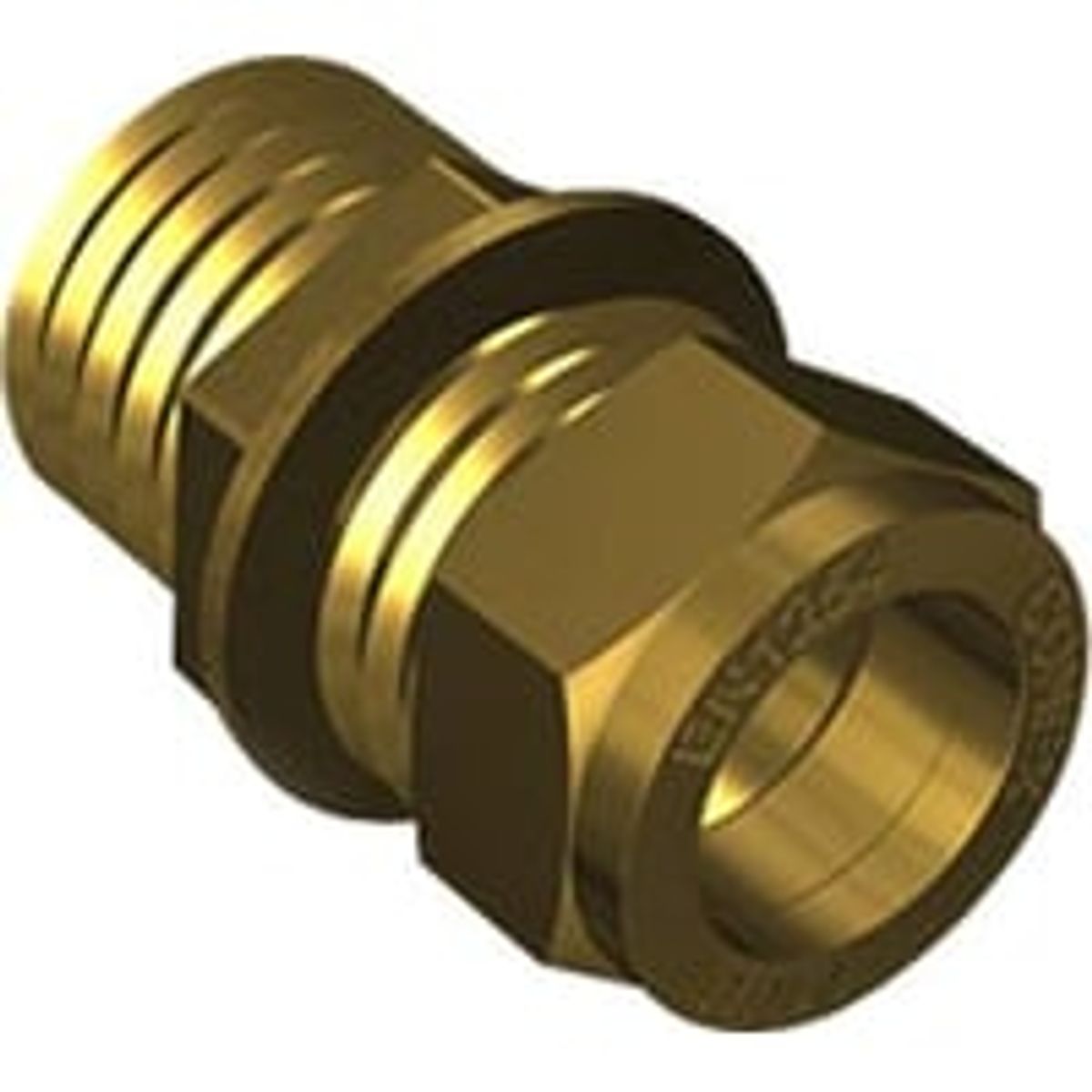 IBP Conex Overgangsnippel, 1/2" til 12 mm, med kompres