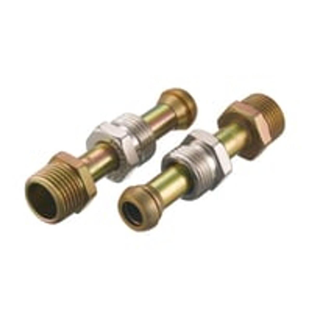 Tilslutningsst, 2 tilslutningsrr med 1/2" fittings