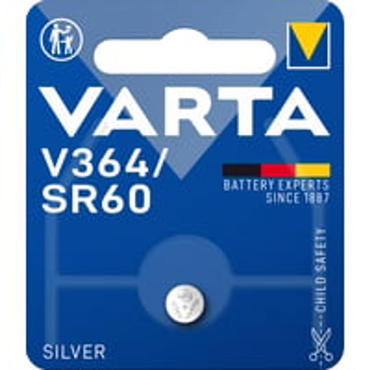 Varta V364/SR60 Silver Coin, 1 stk.