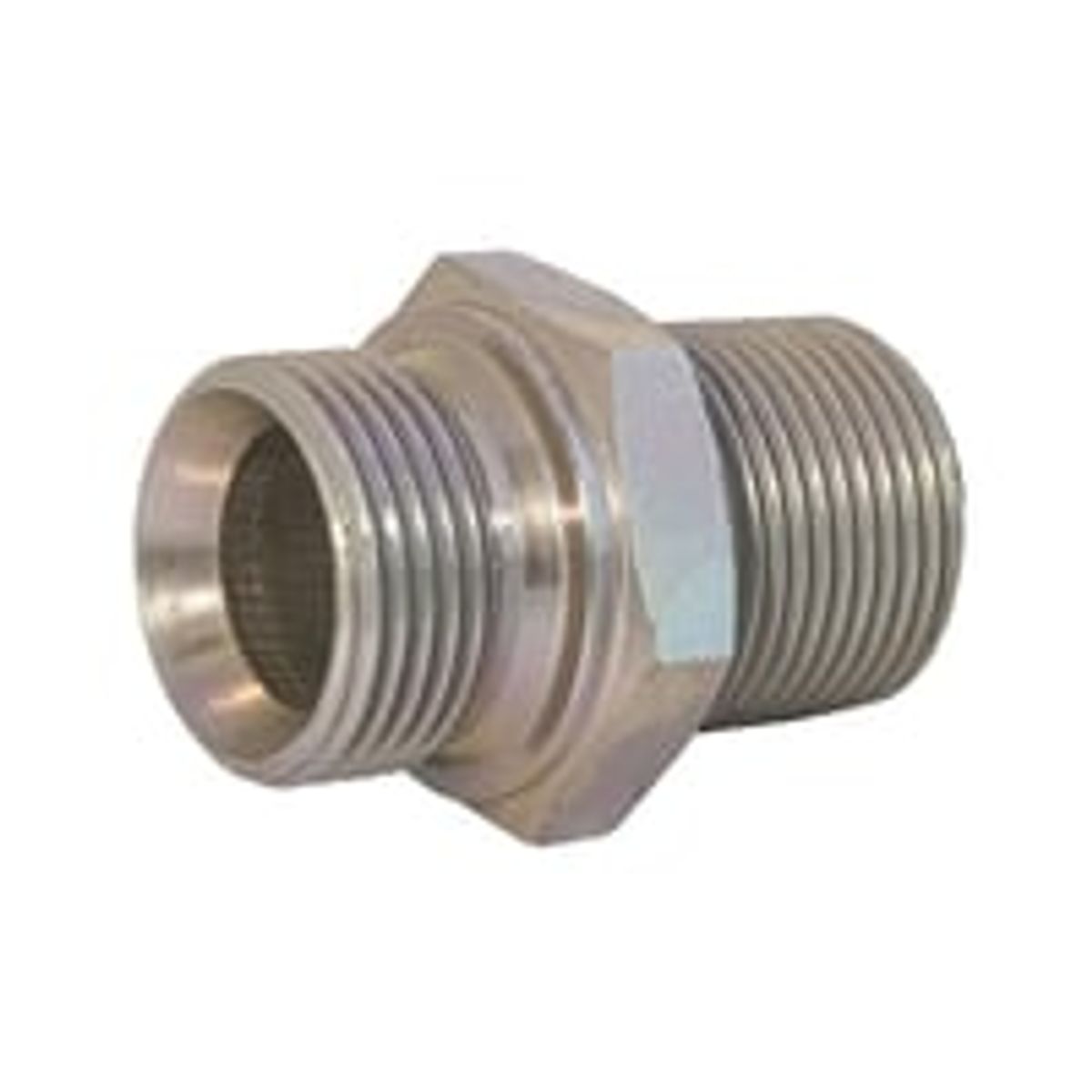 Brystnippel 1/4" BSPP x 1/4" NPT