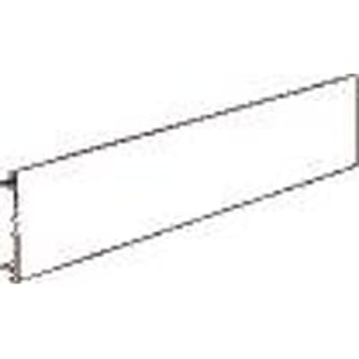 Kanallg 70x130 mm - lysegr - 2 meter