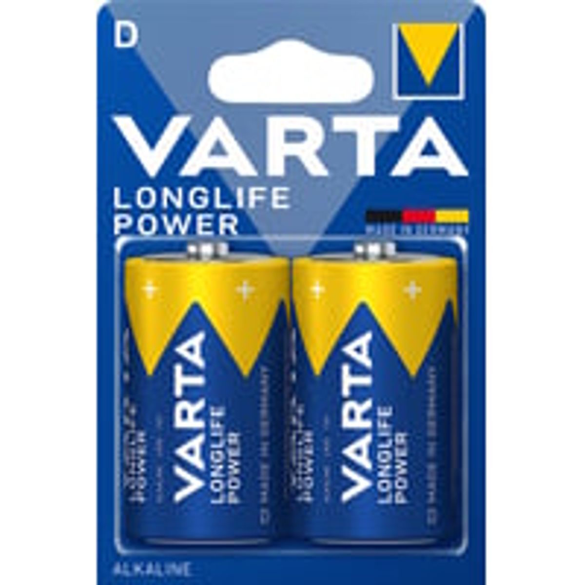 Varta batteri Longlife Power D 2-PAK