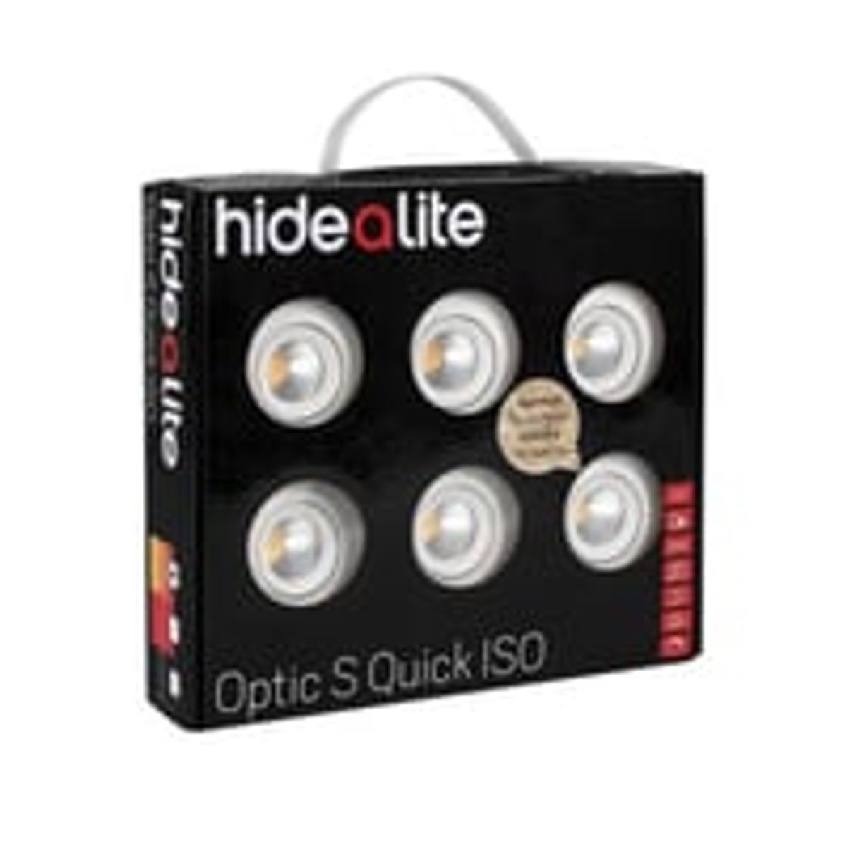 Optic S Quick ISO Kit, 6x4,5W/3000K, hvid