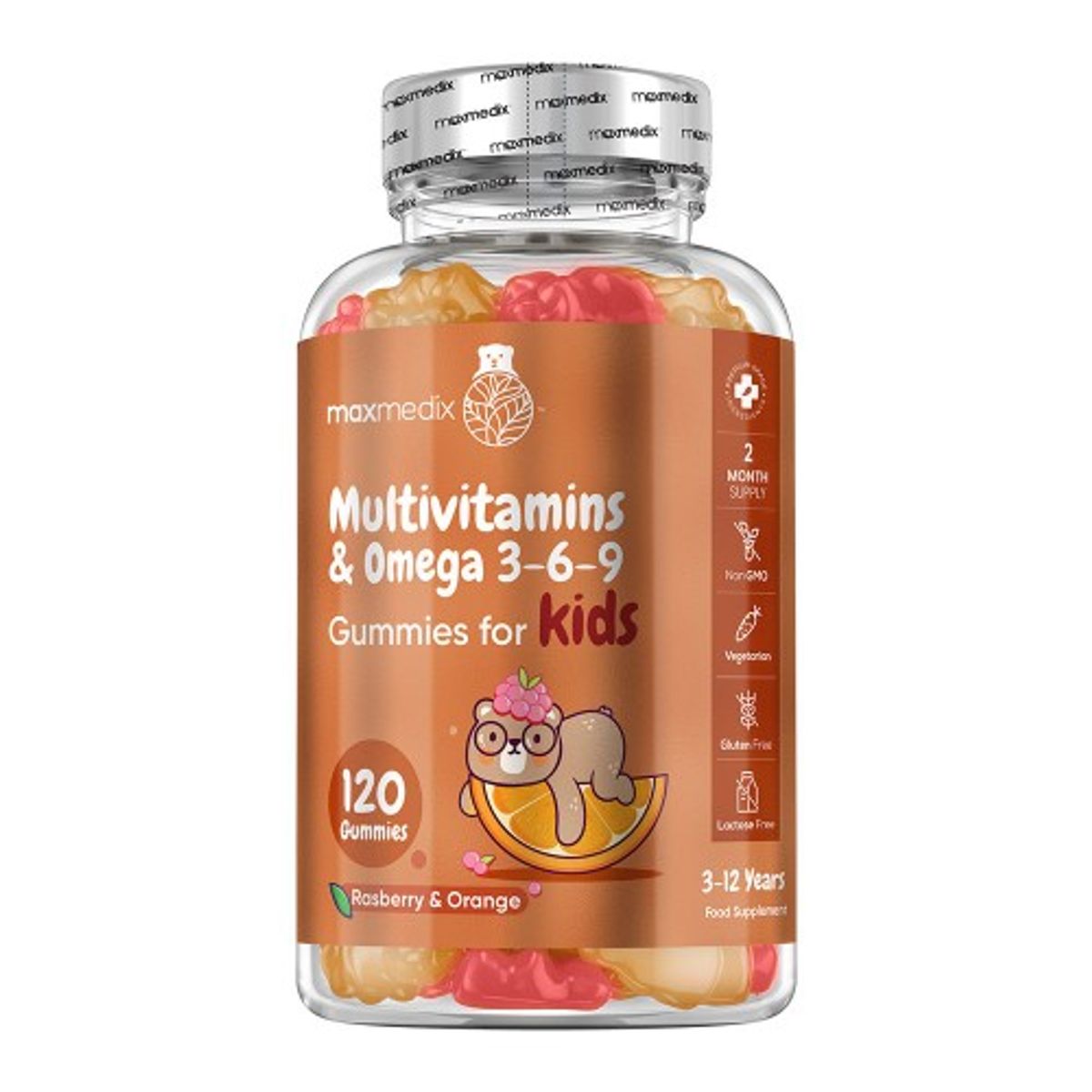 Børne Multivitamin og Omega 3-6-9 Gummies