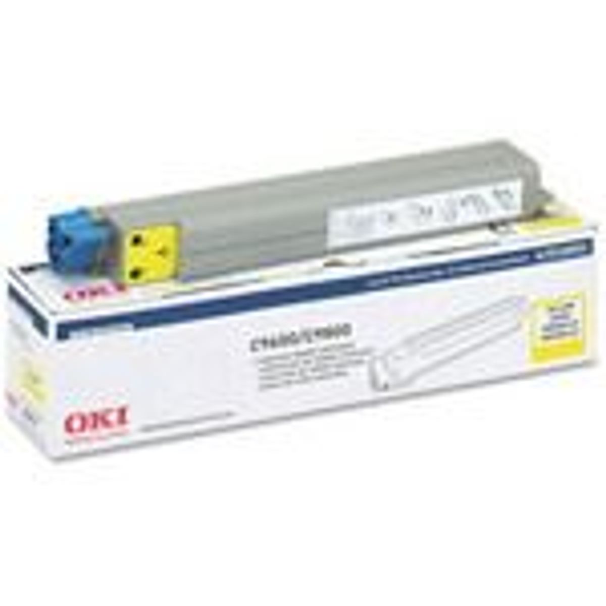 OKI 43837129 Gul Lasertoner Original