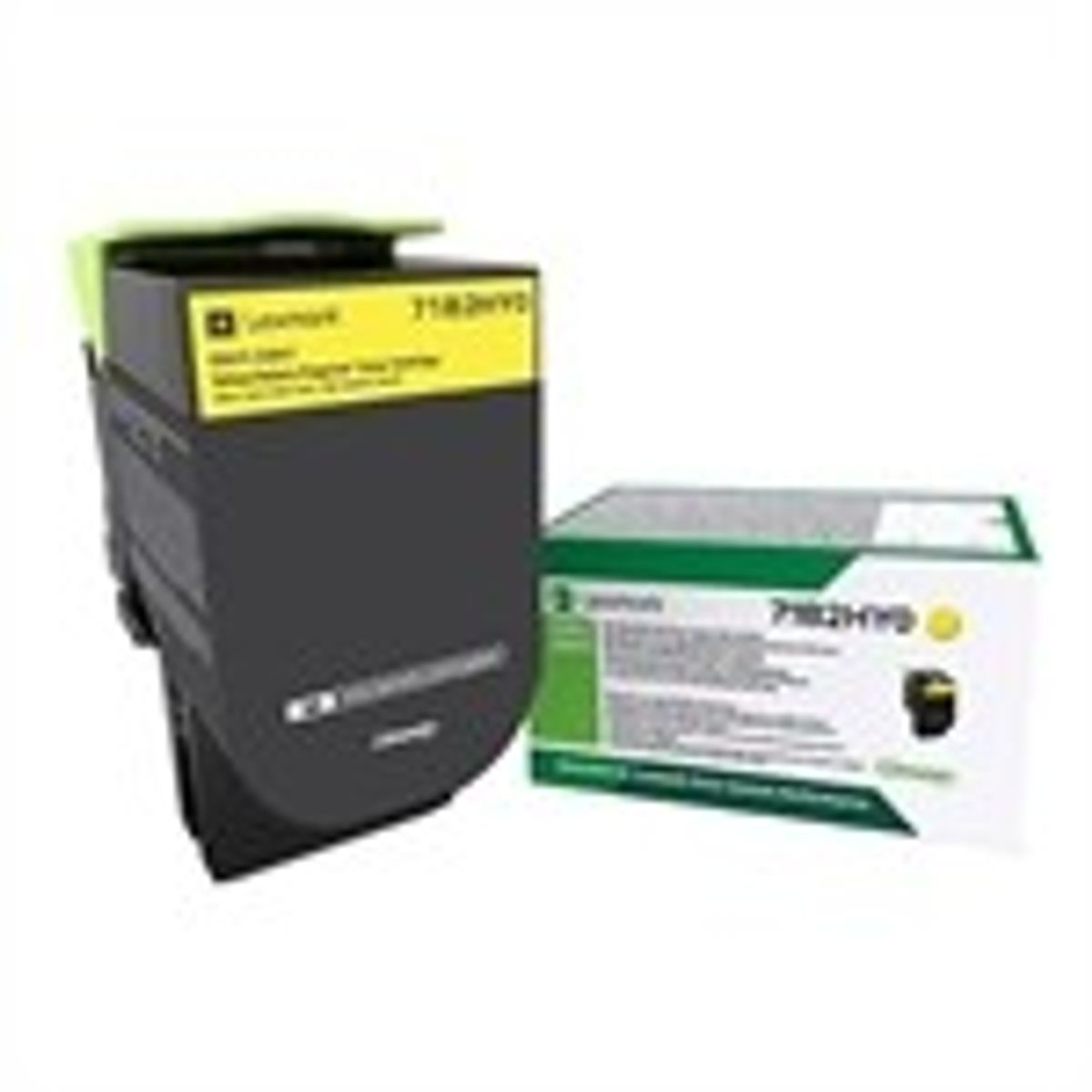 Lexmark 71B2HY0 Yellow Lasertoner Original