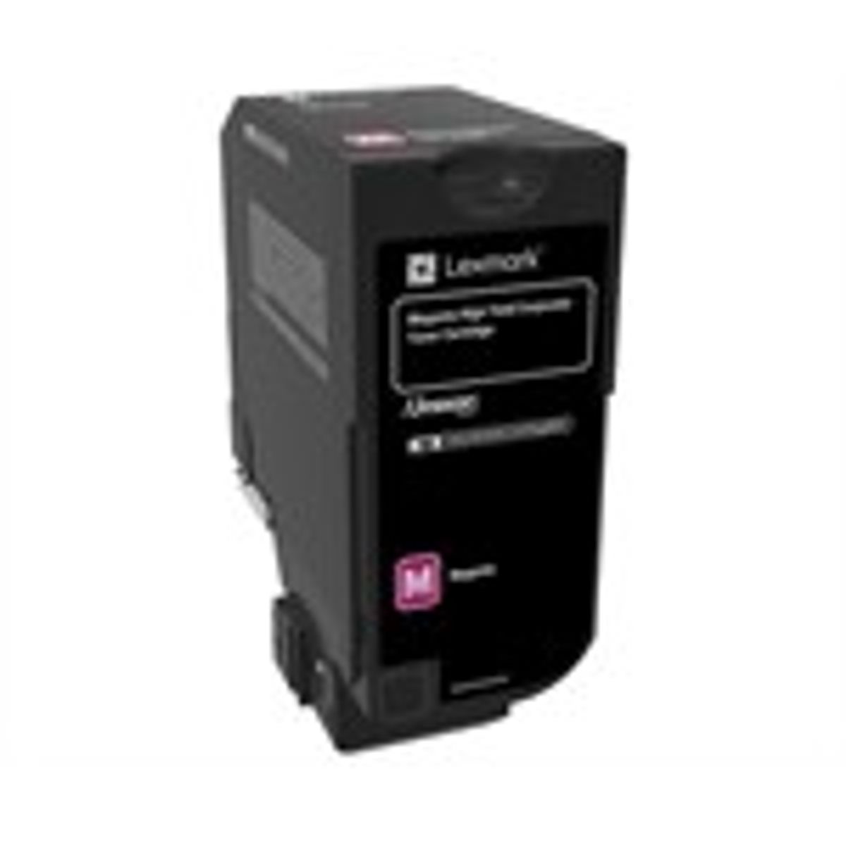 Lexmark 74C2HME Magenta Lasertoner Original