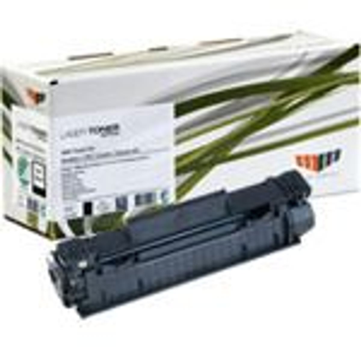 HP CB436A Sort Toner Kompatibel