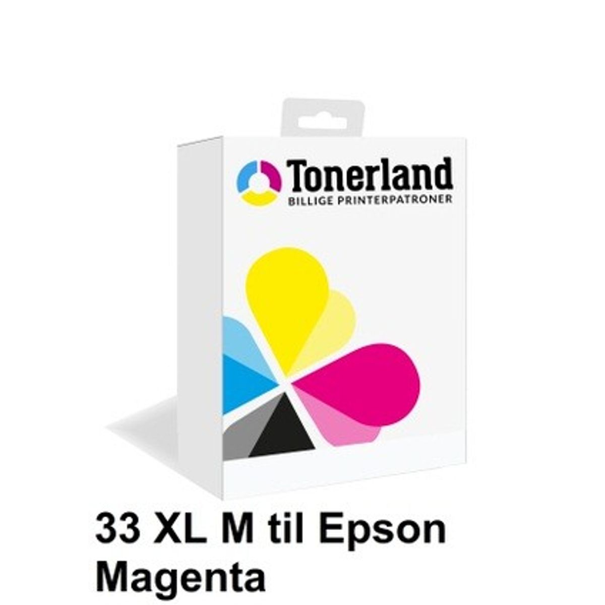 Epson 33XL Magenta blæk kompatibel