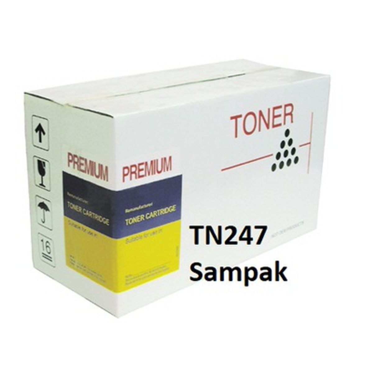 TN247CMYK sampak 4 stk. toner Kompatibel