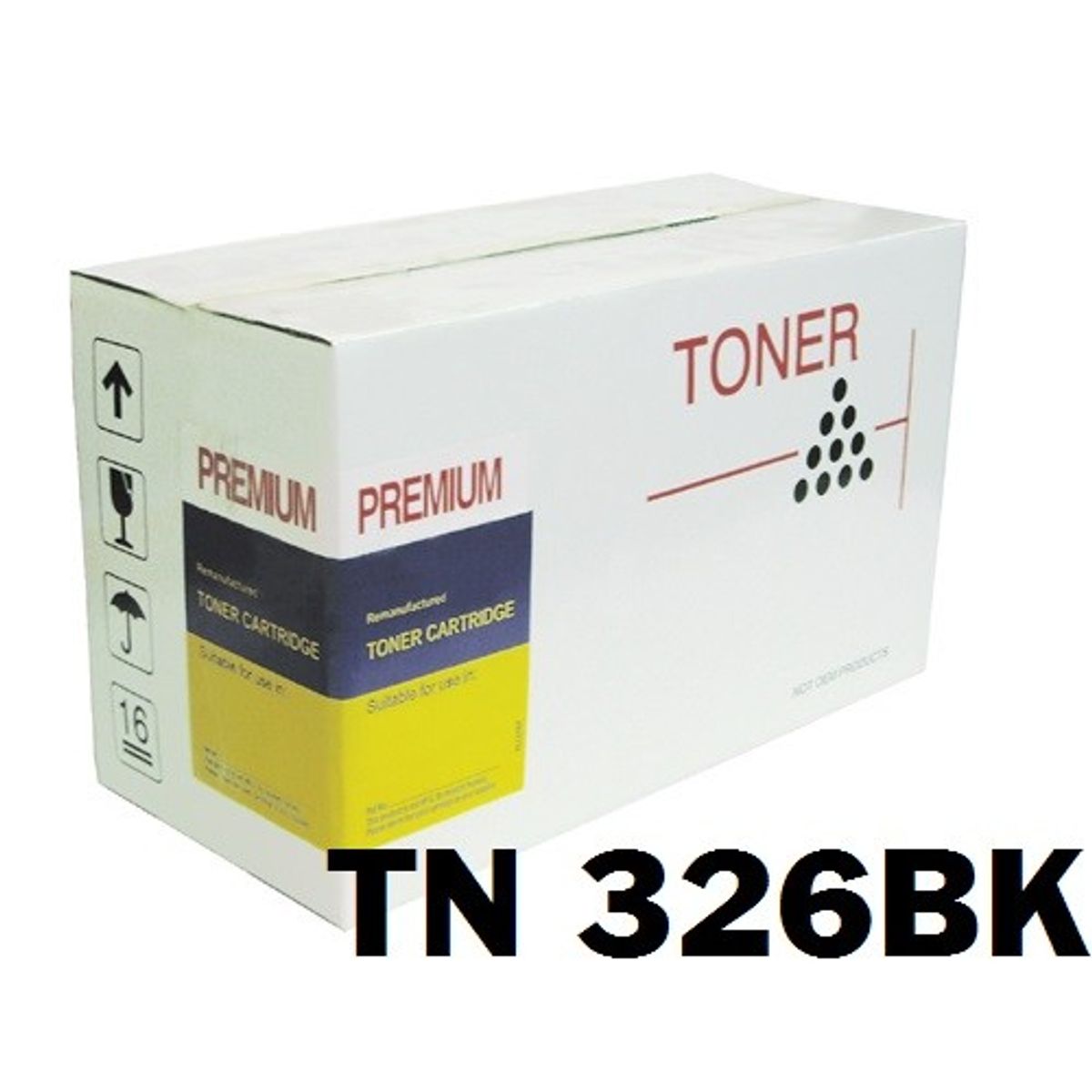 Brother TN326 BK Toner kompatibel