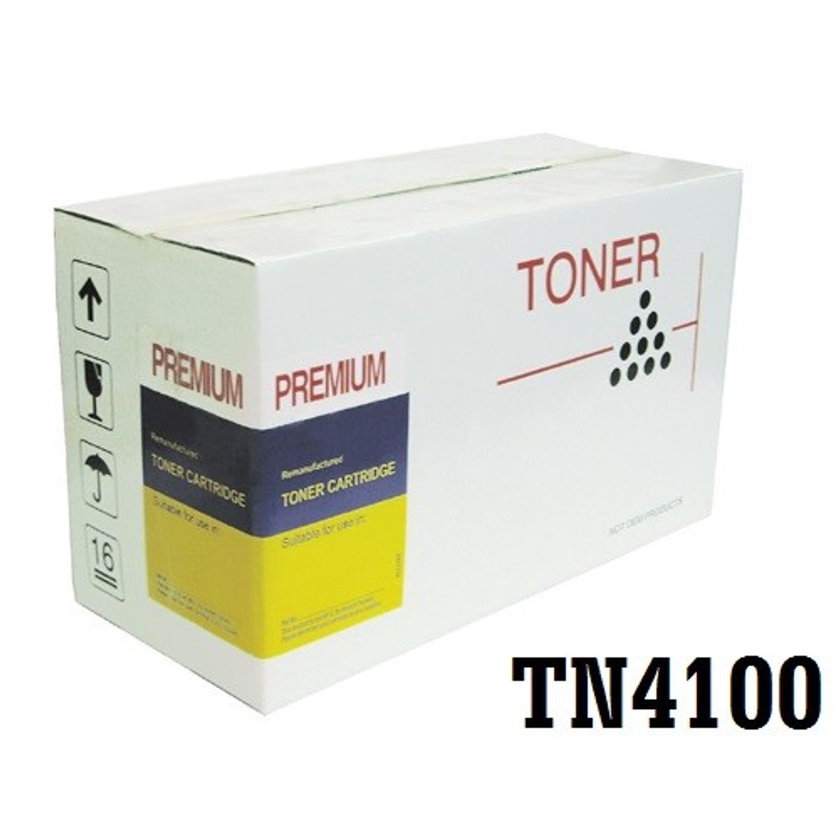 Brother TN4100 Sort Toner Kompatibel