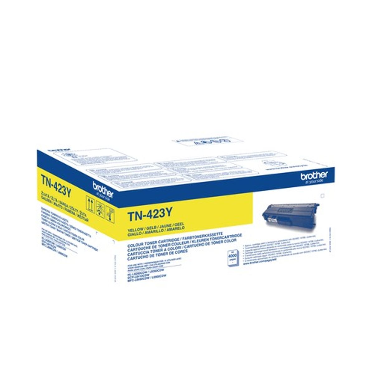 Brother TN423Y Yellow Toner Original