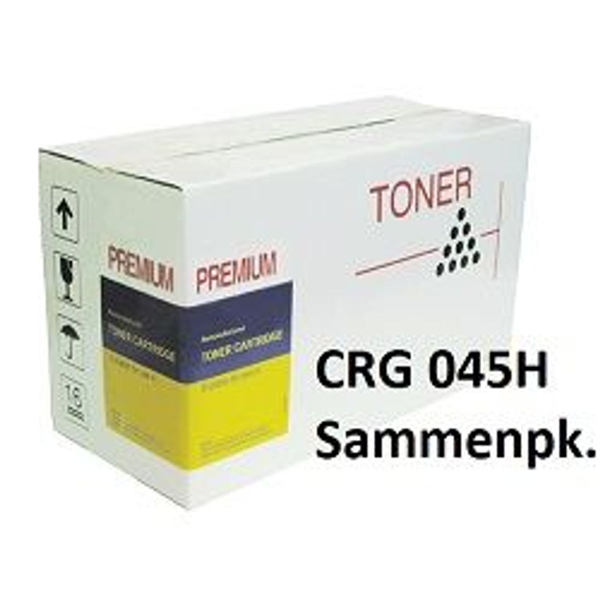 CRG-045H Multipack Lasertoner 4 Toner - Uoriginal Canon