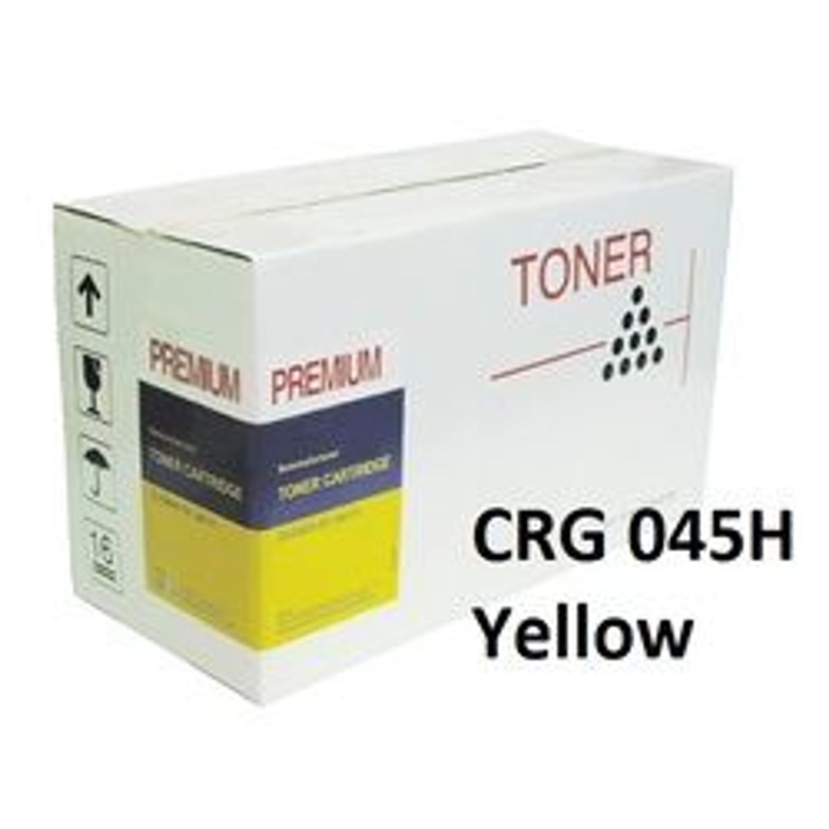 CRG-045H Yellow Lasertoner 1243C002 Uoriginal Canon.