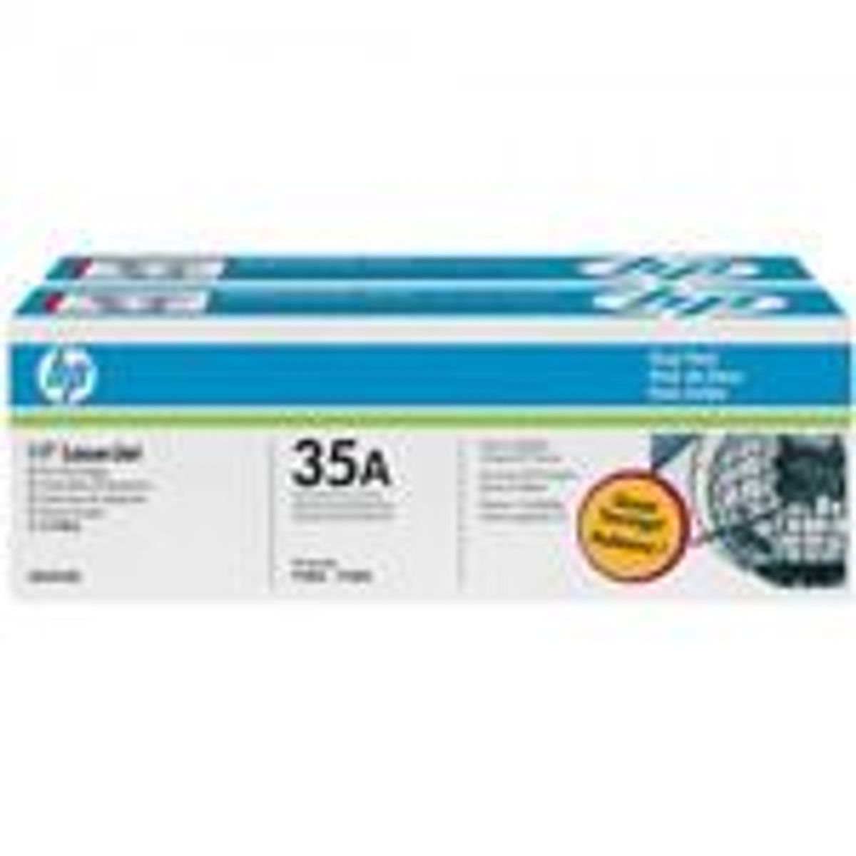 HP CB435AD Sort toner Twin Pakke Original