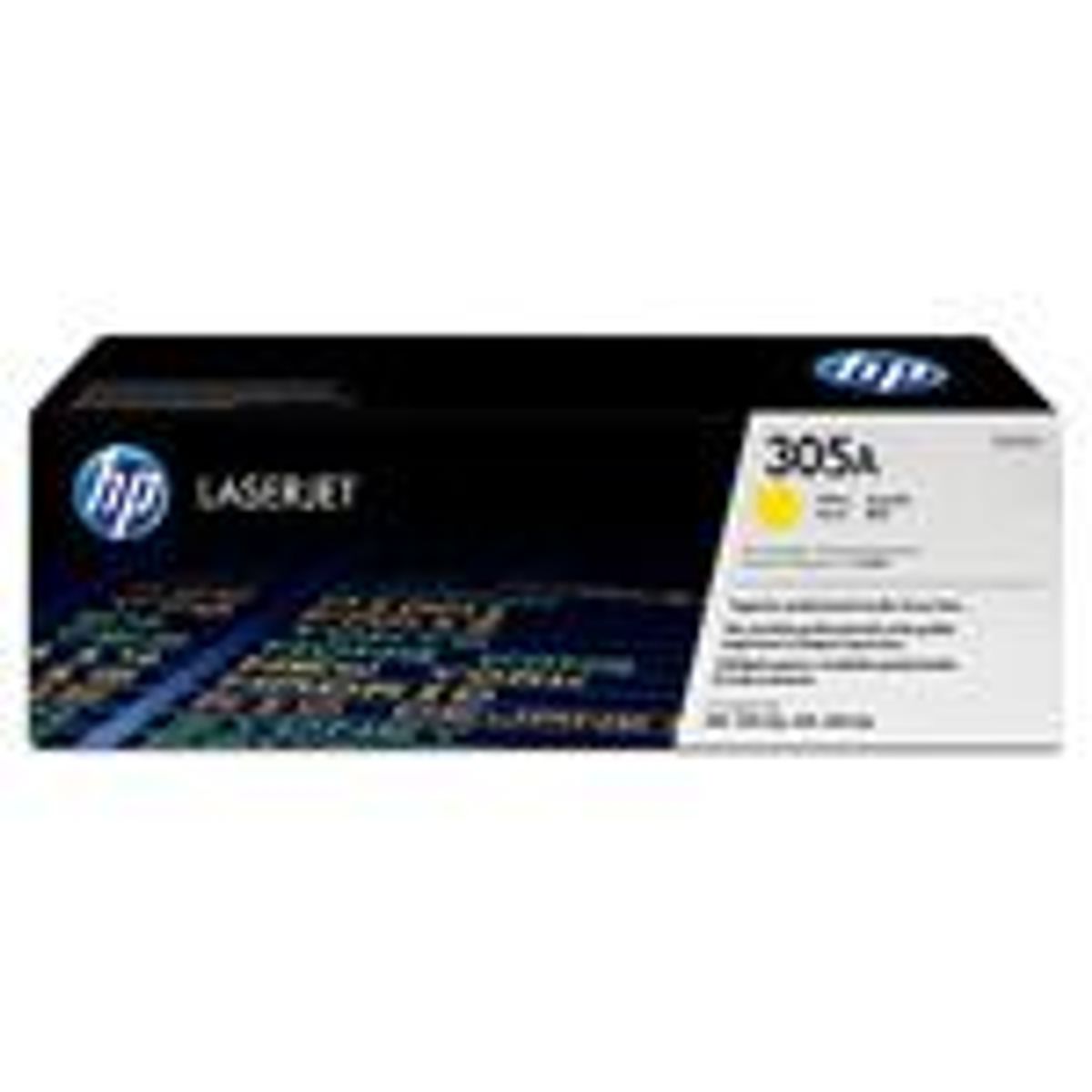 HP CE412A / 305A Gul Lasertoner Original