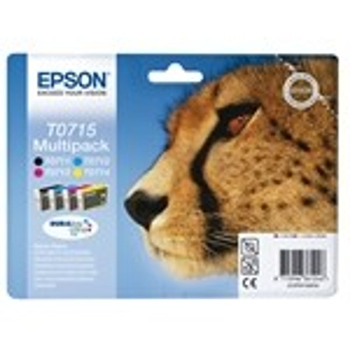 Epson T0715 Multipakke BKCMY Original