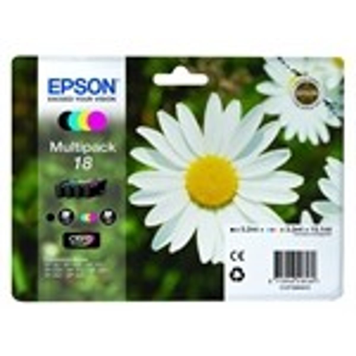 Epson 18 Multipack printerpatroner No.18 Original