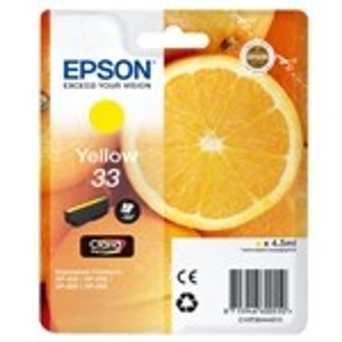 Epson 33 Yellow Printerpatron No.33 Original