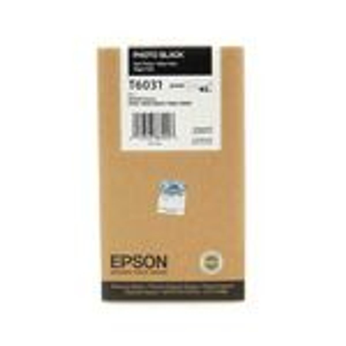 Epson T603100 Foto Sort Blækpatron HC Original