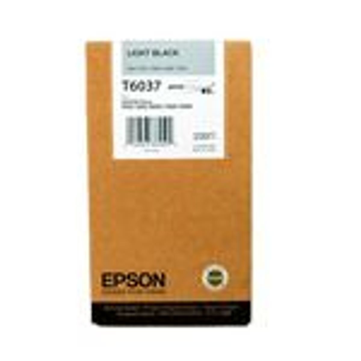 Epson T603700 Lys Sort Blækpatron HC Original