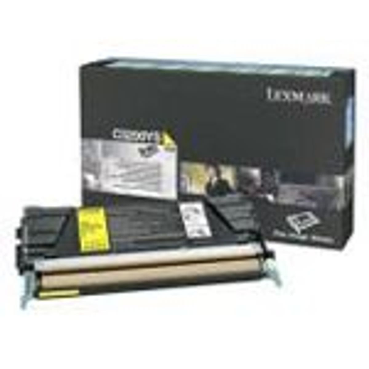 Lexmark C5200YS Gul Lasertoner Original