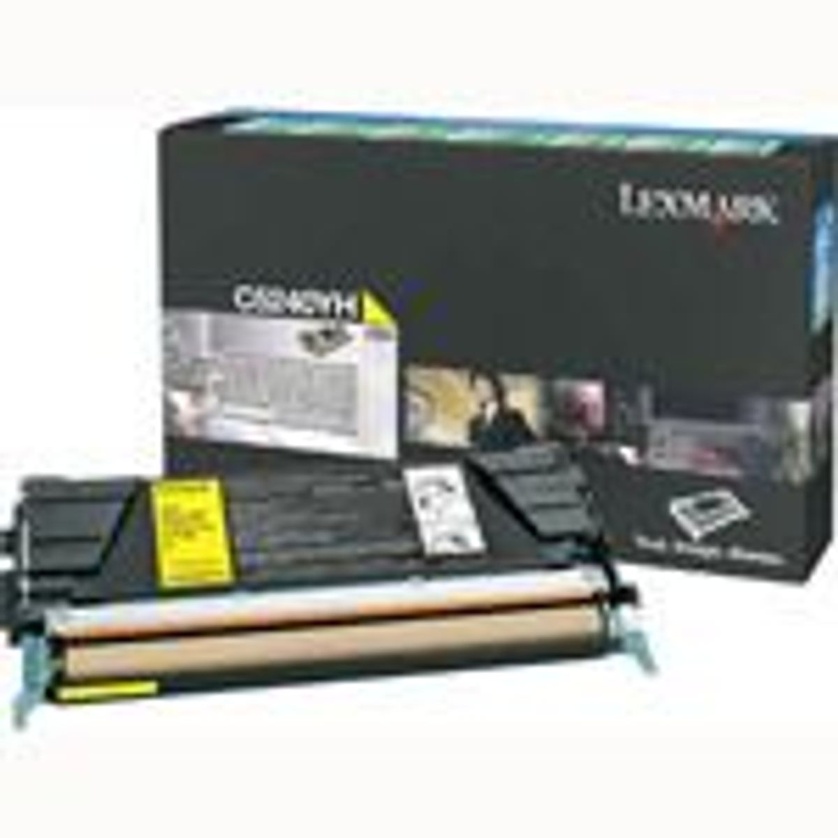 Lexmark C5240YH Gul Lasertoner HC Original