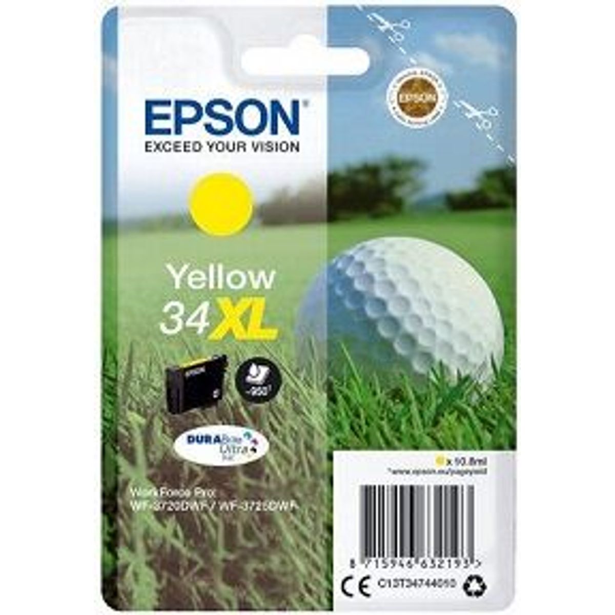 Epson 34XL Yellow Printerpatron Original