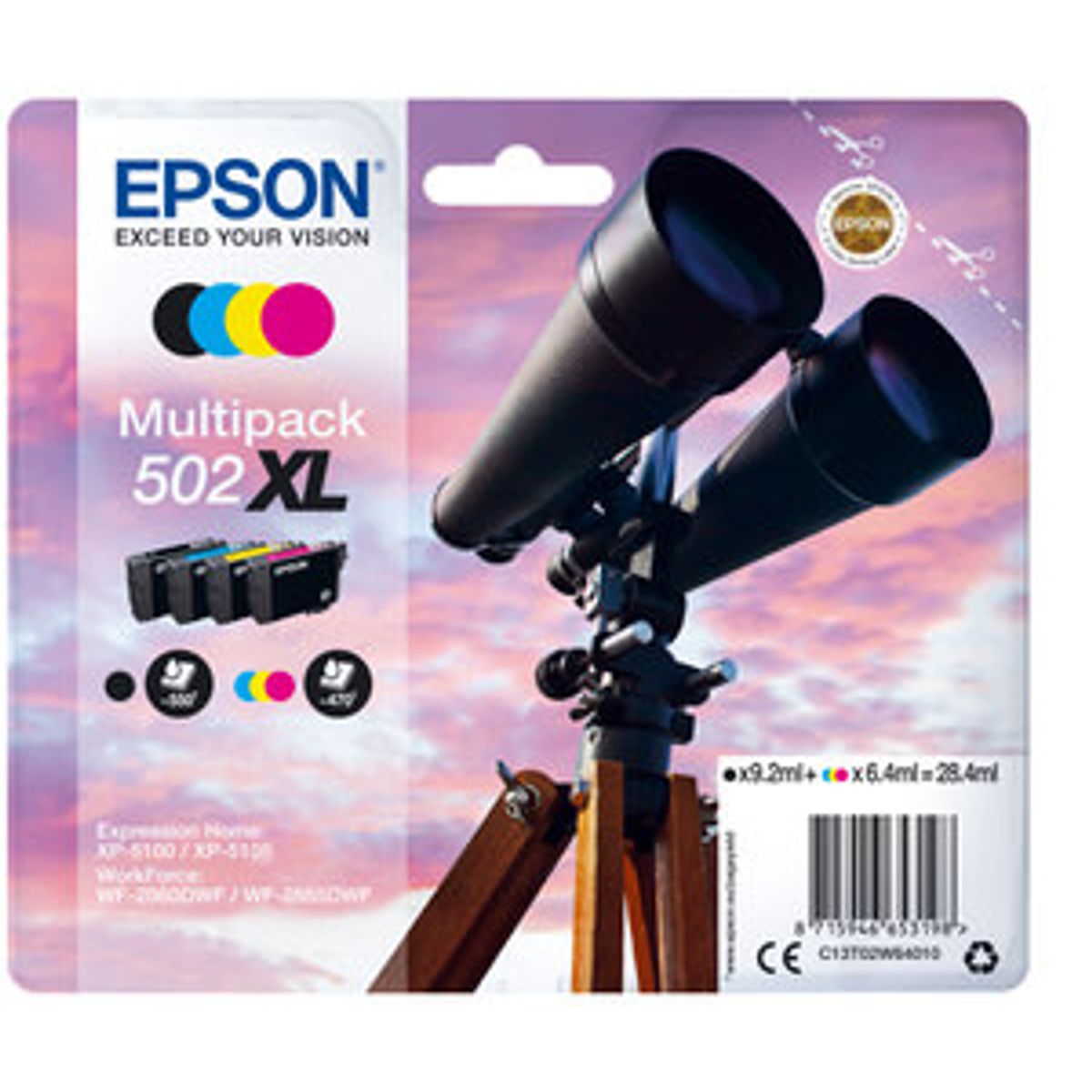 Epson 502XL Value Pack Original