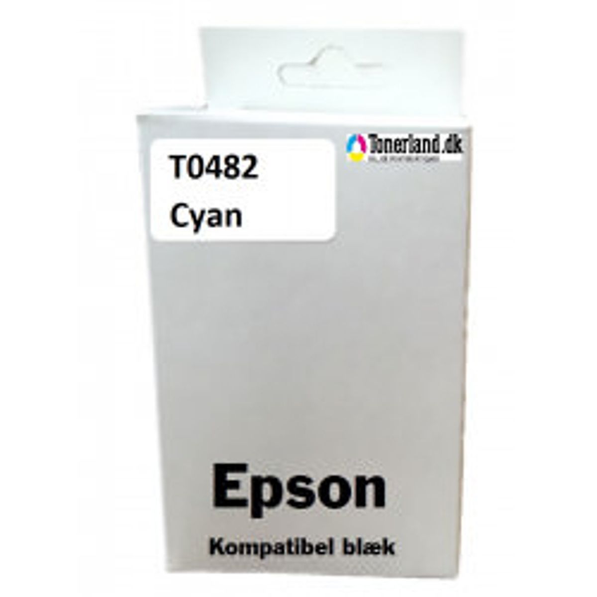 Epson T0482 Cyan Blæk kompatible