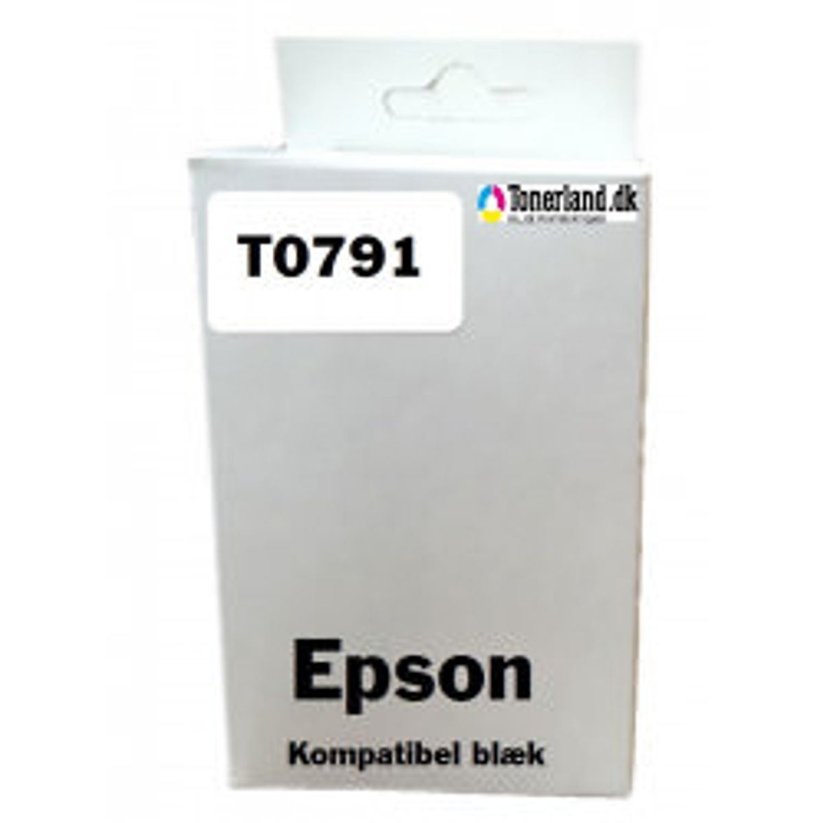 Epson T0791 Sort Blækpatron kompatibel