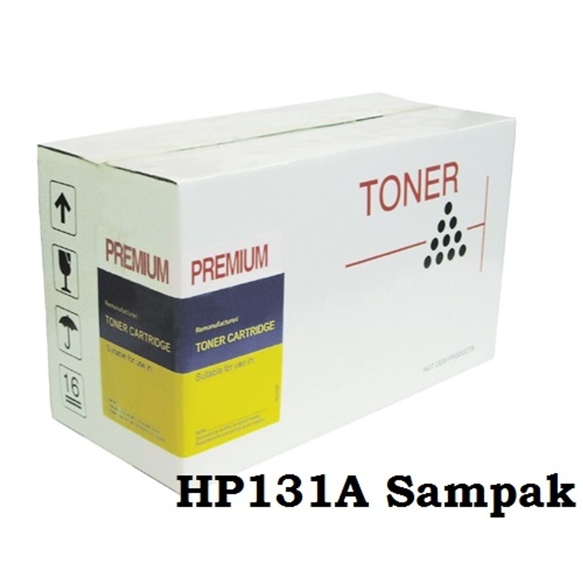 HP 131A CF210A-CF213A Sampak 4 stk. toner