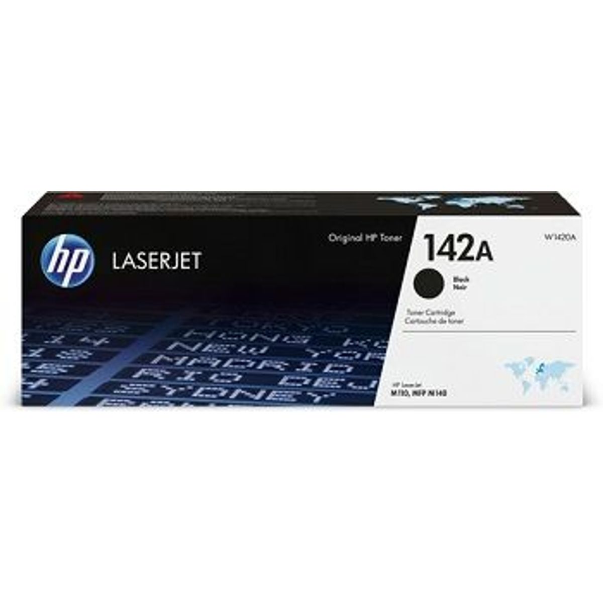 HP 142A Sort Lasertoner W1420A Original