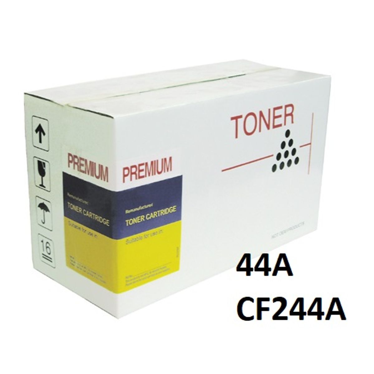 HP 44A CF244A Sort Kompatibel